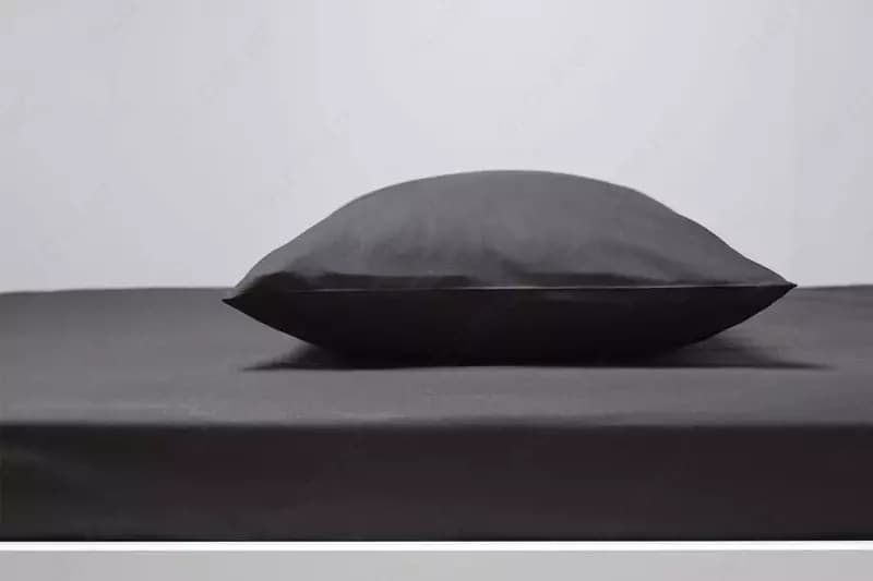 Постельный комплект (простынь и наволочка) Almila Life "Roox Raven" 180 х 260 см (Турция) Черный — 2
