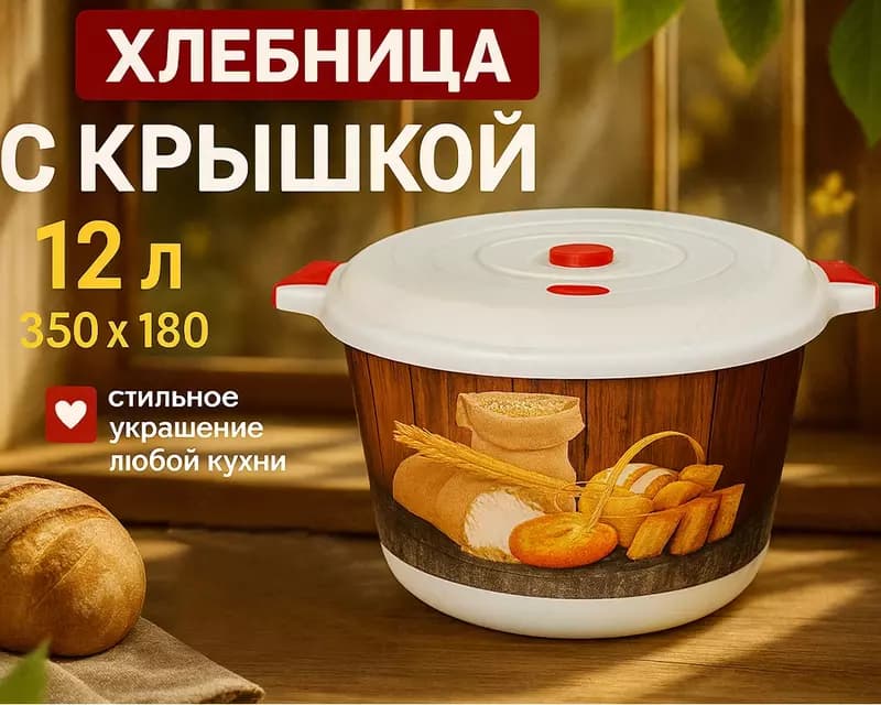 Хлебница с крышкой №2 — 1