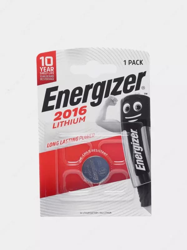 Батарейка Energizer CR2016 Lithium S FSB-1 — 1