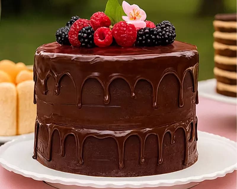 Тортницы круглые белые — 5
