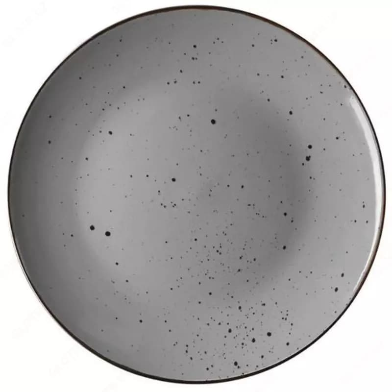 Тарелка суповая Ardesto Bagheria, 20 см, Grey, керамика (6 шт в коробке) — 2