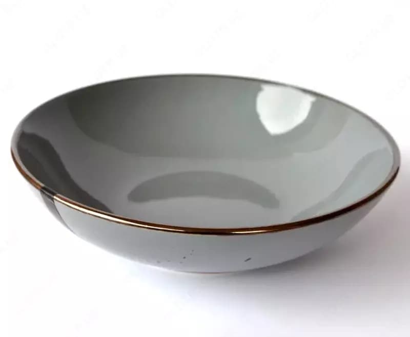 Комплект из 6 шт Тарелка суповая Ardesto Bagheria, 20 см, Grey, керамика — 1