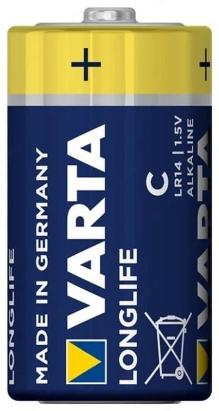 Батарейка VARTA LONGLIFE C/LR14 — 2