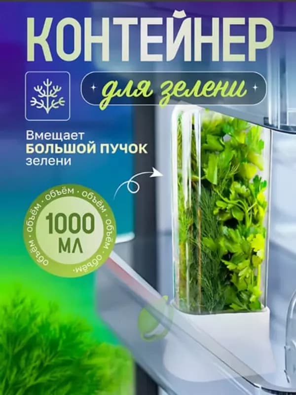 Инновационный контейнер для хранения зелени — 1
