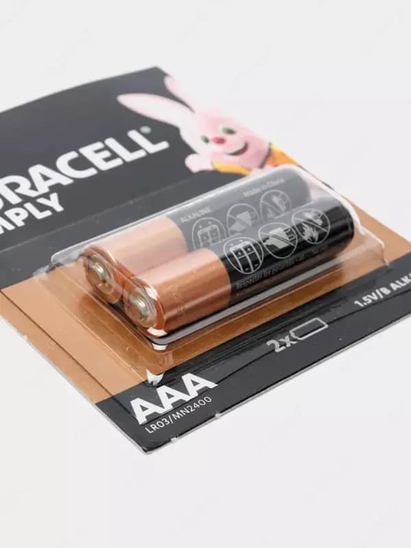 Батарейки Duracell AАА SIMPLY, 2 шт — 2