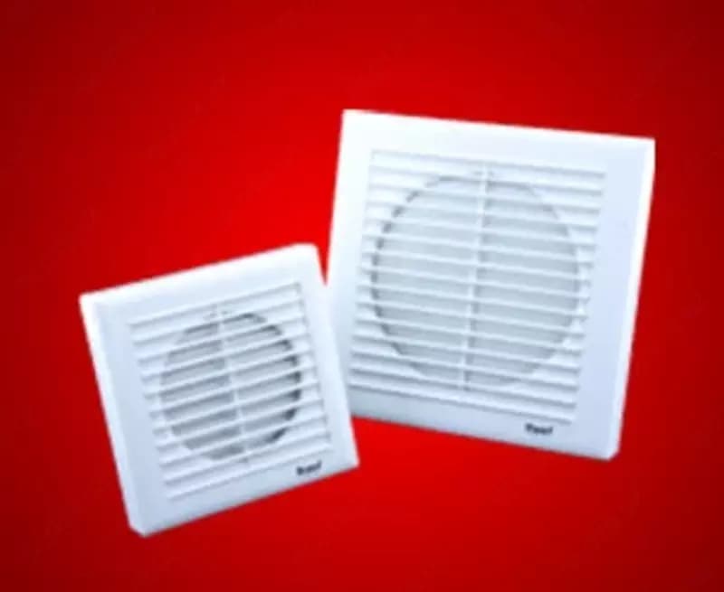 Вытяжной бытовой вентилятор (встраиваемый) ”Dusel” DV2-150, 20W, IP20 (White) — 1