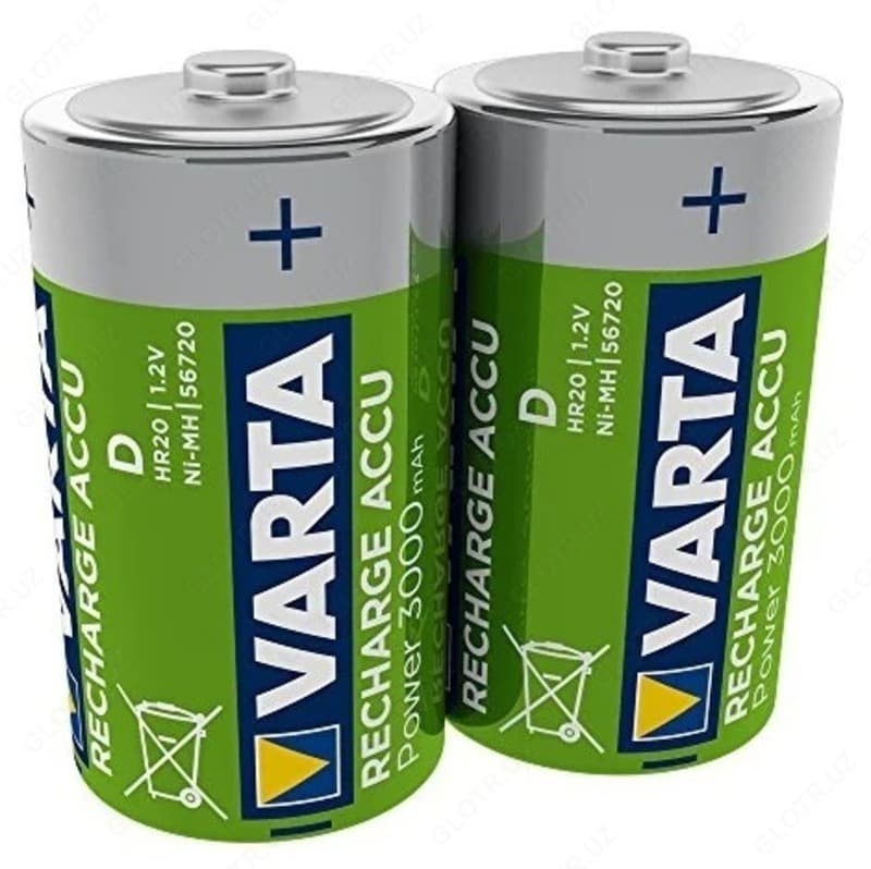 Аккумулятор Ni-Mh 3000 мА·ч VARTA Recharge Accu Power 3000 D — 3