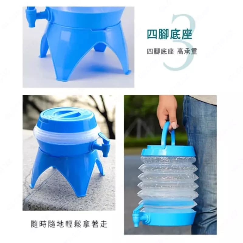 Складной пластиковый диспенсер ANS Anshi для напитков (5 L) — 2