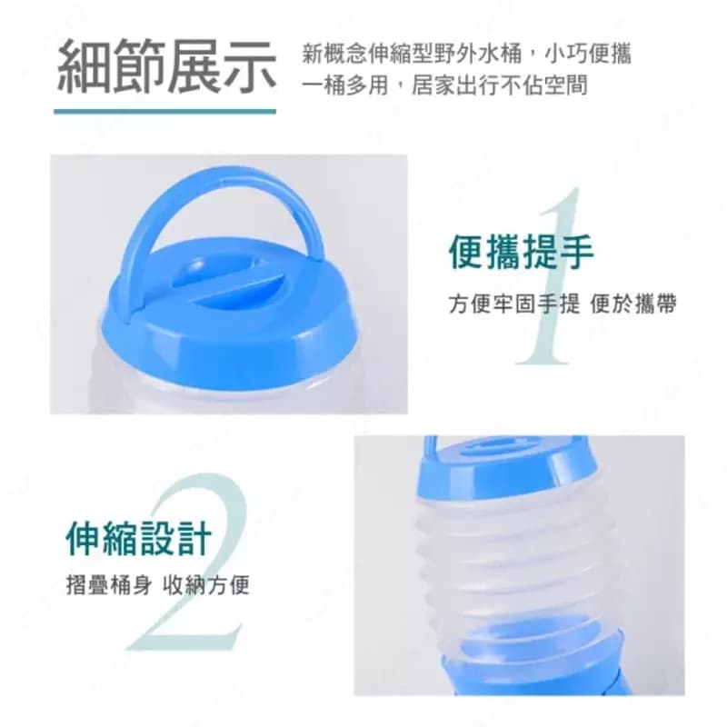 Складной пластиковый диспенсер ANS Anshi для напитков (5 L) — 3