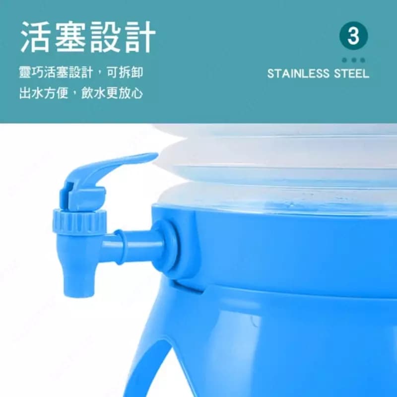 Складной пластиковый диспенсер ANS Anshi для напитков (5 L) — 4