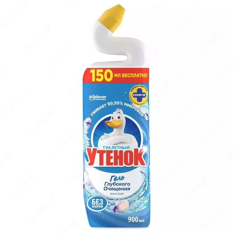 Чистящее средство ”Туалетный утёнок, Морской” 5-в-1, 900 мл — 2