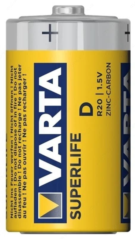 Батарейка VARTA SUPERLIFE D/R20 — 3
