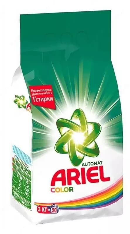 Стиральный порошок ARIEL СМС автомат, 3 кг — 1