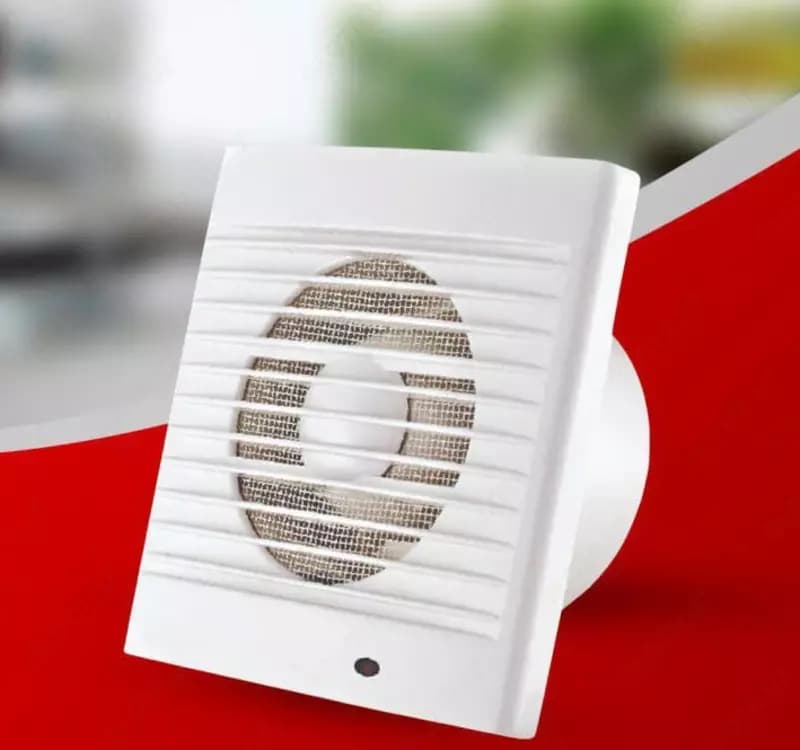 Вытяжной бытовой вентилятор (встраиваемый) ”Dusel” DV-150, 20W, IP20 (White) — 1