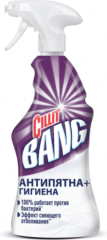 Чистящее средство CILLIT BANG (Trigger) ”Антипятна+Гигиена”, 750 мл х 8 — 2