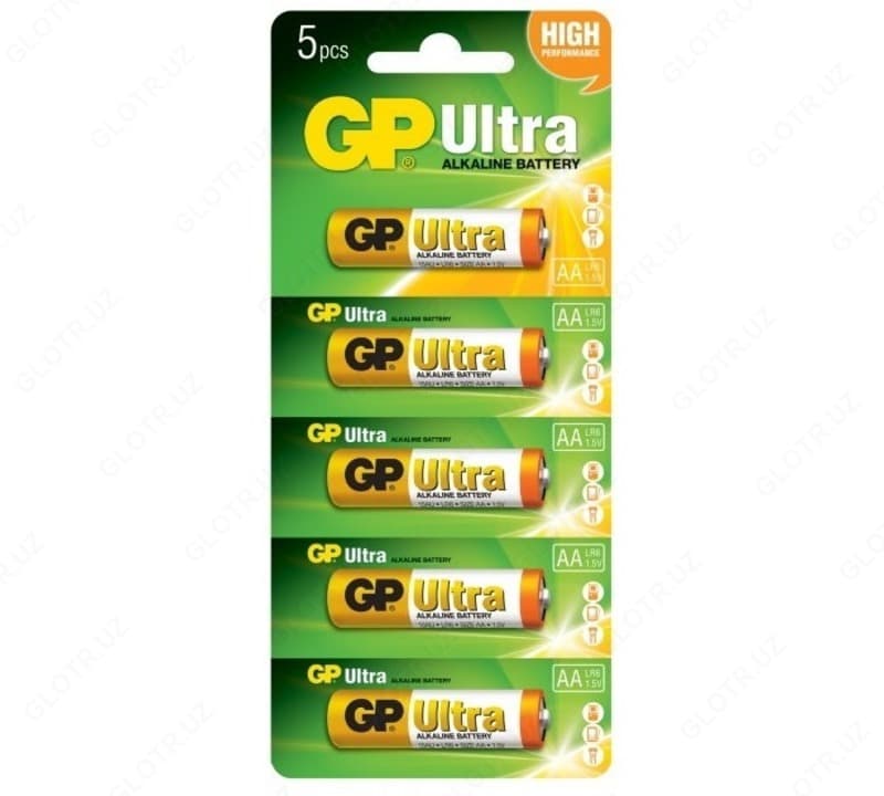 Батарейка GP ULTRA ALKALINE (LR03) 5*BL — 1