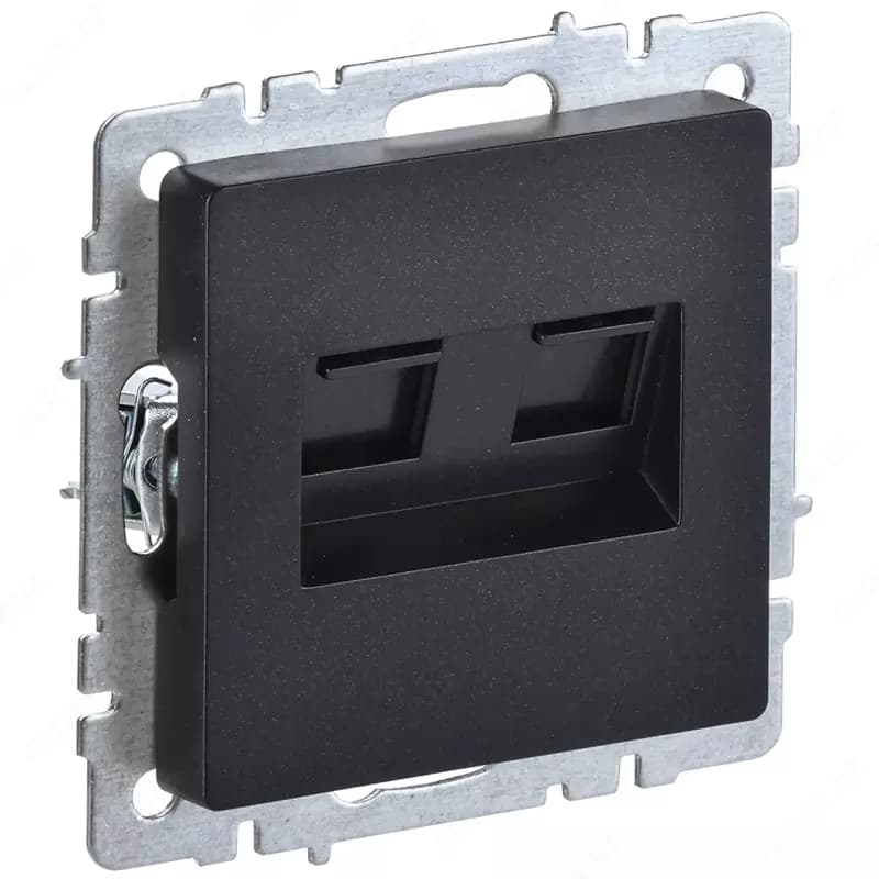 BRITE Розетка компьютерная RJ45 кат.6 РК11-БрГ граф. IEK — 1