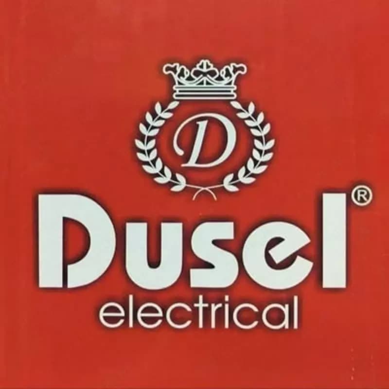 Одноместная электророзетка с крышкой (с заземлением) ”Dusel” Rich, 16А, 220-250В (White) — 3