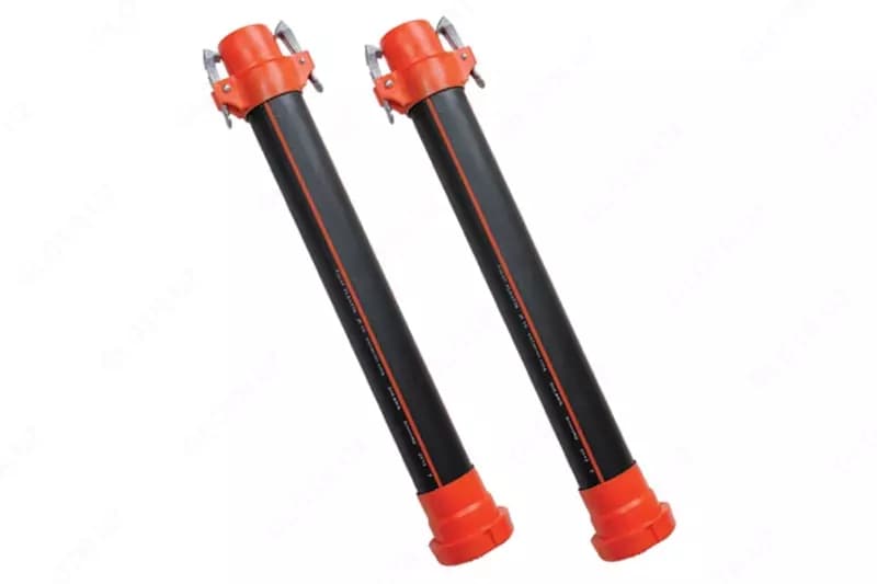 HDPE труба с защелками MS0125-006-041 125 (6 метров)