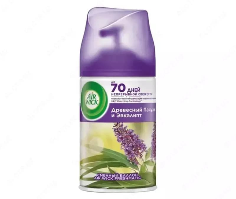 Сменный баллон к освежителю воздуха ”AirWick” Freshmatic Pure, 250 мл. (Код - 1772) Ассортимент — 4