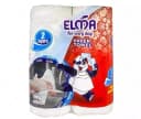 Бумажные полотенца ”Elma” Soft touch (405), два слоя, уп. 2 рул., белые (Код - 542)