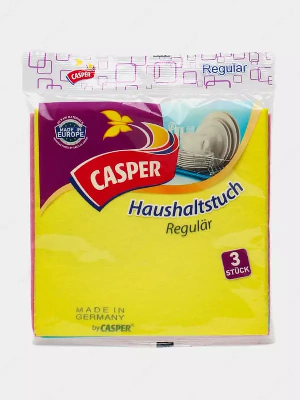 Универсальные салфетки ”Casper” Regular, 30 х 30 см, 3 шт (Код - 380) Ассортимент — 1