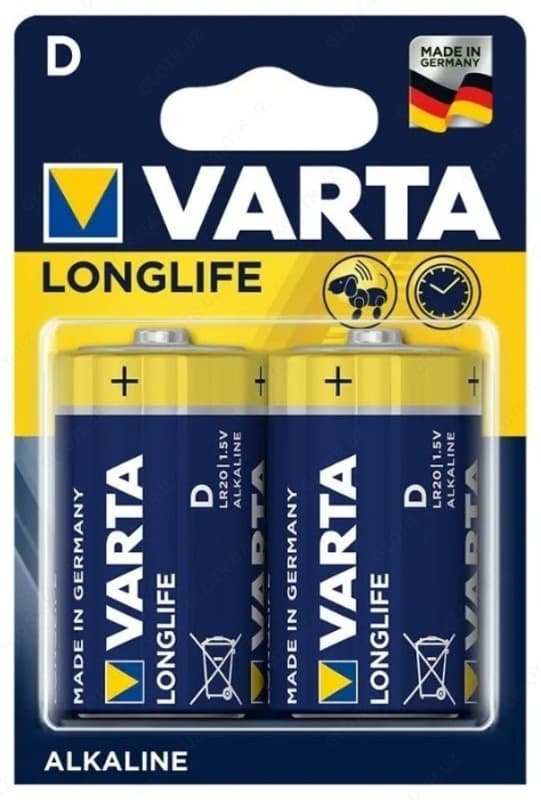 Батарейка VARTA LONGLIFE D/LR20 — 1
