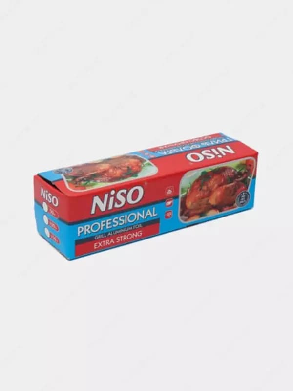 Гриль - фольга (рулон) ”Niso” М100, до +250°C, 20 мкм (Код - 355) — 1