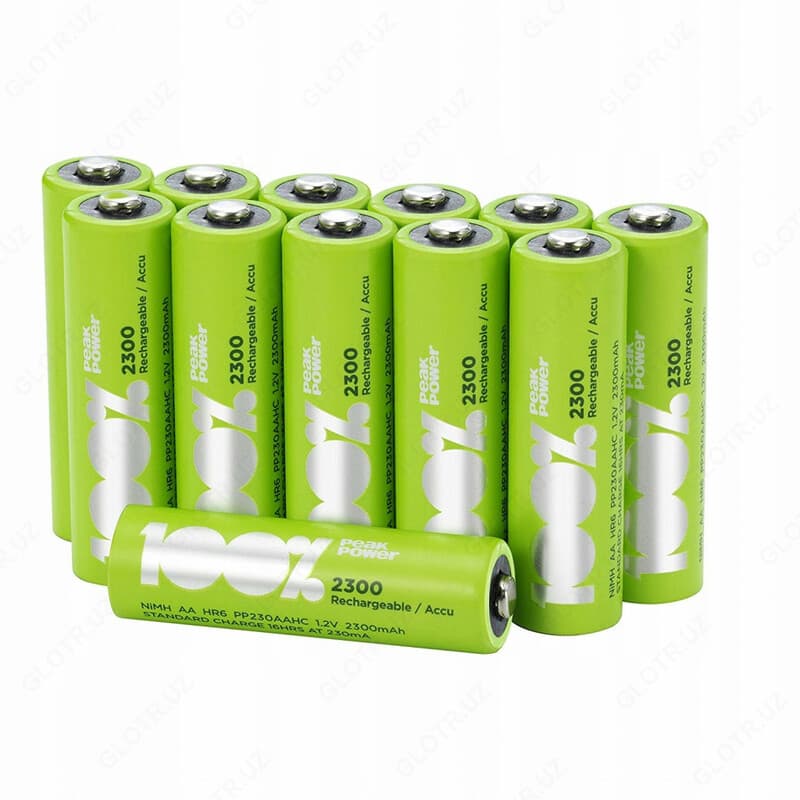 Аккумулятор PEAK POWER NiMH 1.2V 2300mAh (R6) AA 4BL. — 1