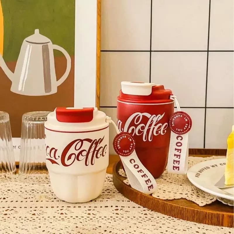 Кофейная термокружка Coca Coffee (260 мл.) — 1