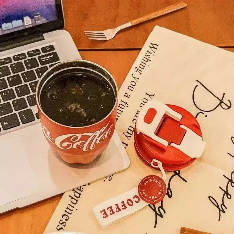 Кофейная термокружка Coca Coffee (260 мл.) — 3