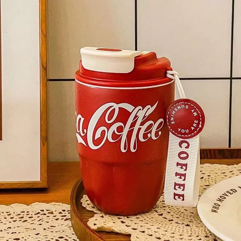 Кофейная термокружка Coca Coffee (260 мл.) — 4