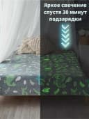 Светящийся в темноте плед «Динозавры”.