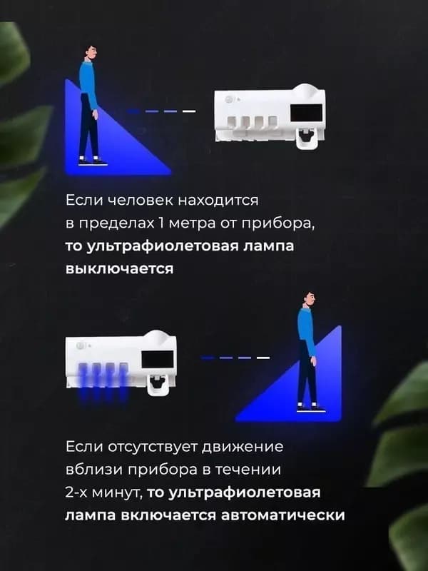 УЛЬТРАФИОЛЕТОВЫЙ СТЕРИЛИЗАТОР ЗУБНЫХ ЩЕТОК — 5