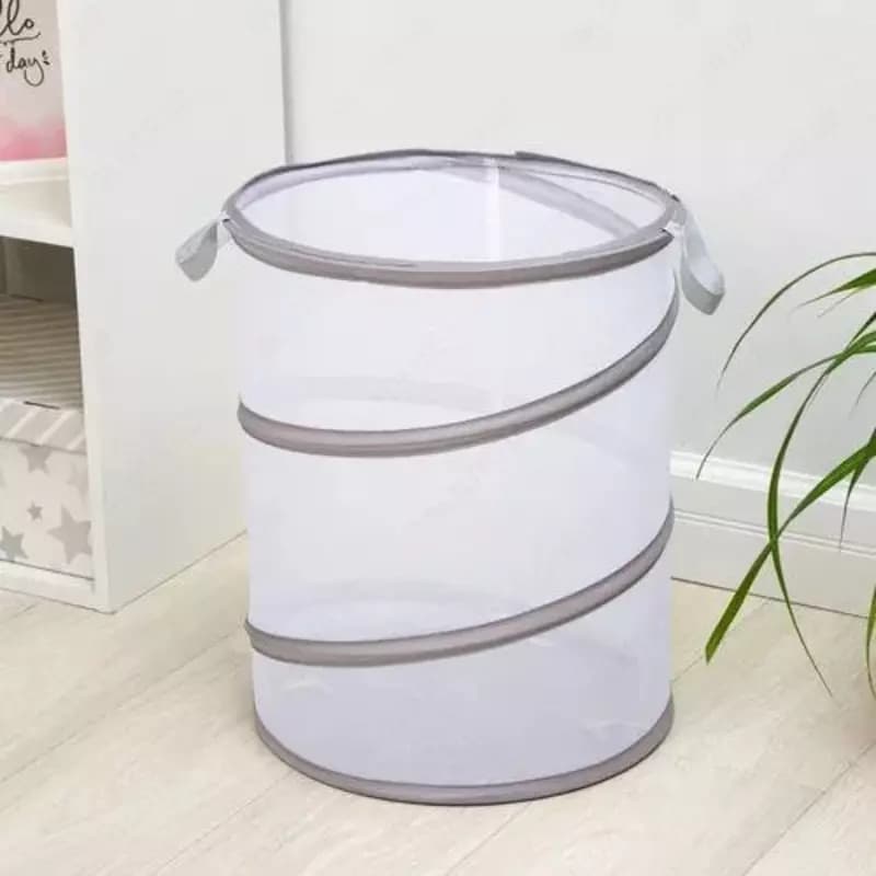 Корзина тканевая для хранения белья, одежды, игрушек (42*35 см) — 2