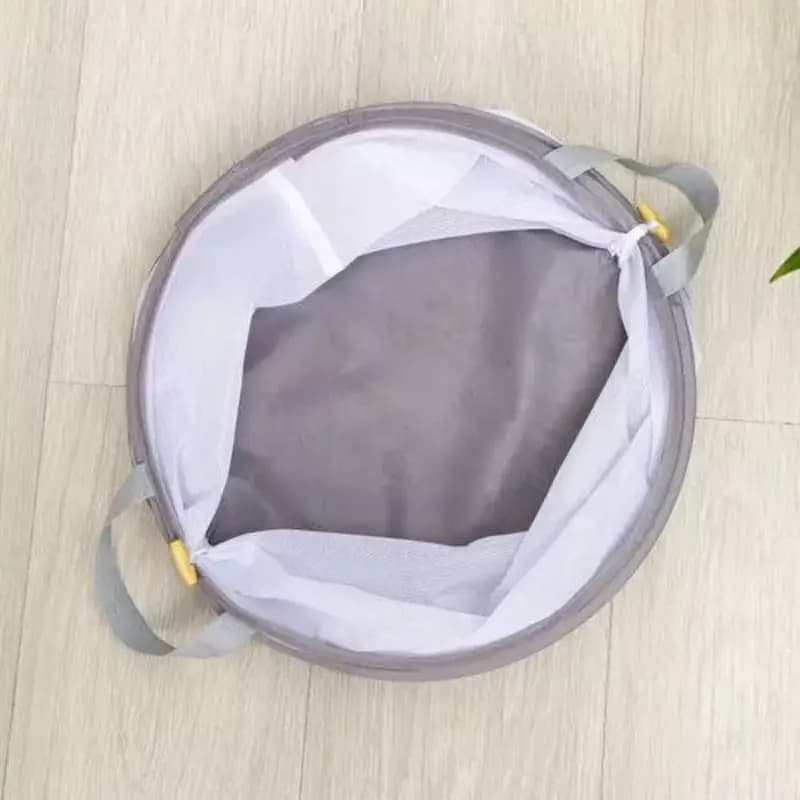 Корзина тканевая для хранения белья, одежды, игрушек (42*35 см) — 4