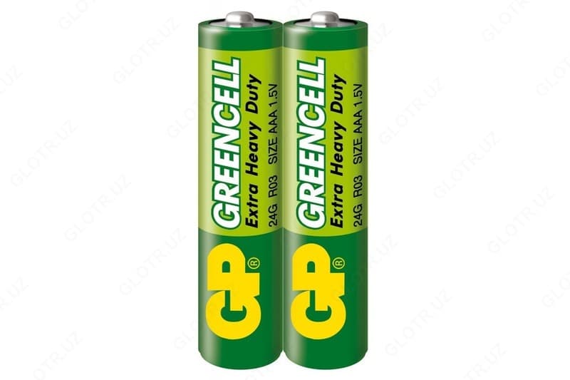 Батарейка GP GREENCELL 1.5V (R03) 2*Целлофан — 1