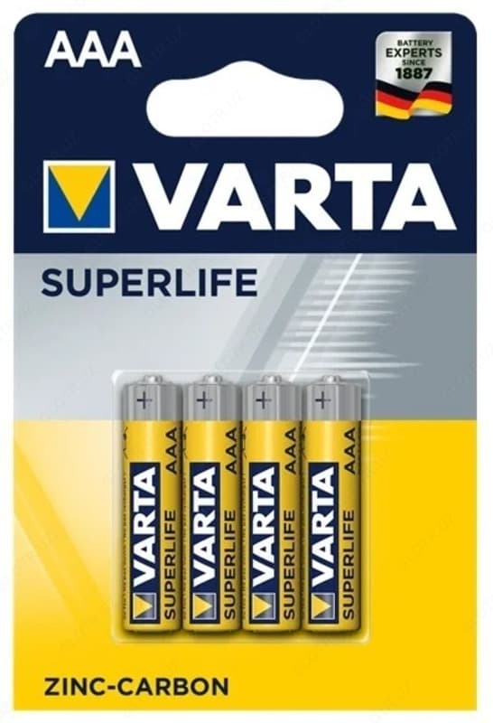 Батарейка VARTA SUPERLIFE AAA — 1