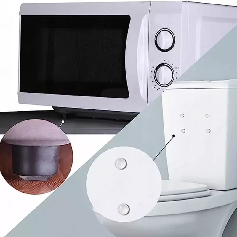 Бамперы силиконовые самоклеящиеся, прозрачные — 5