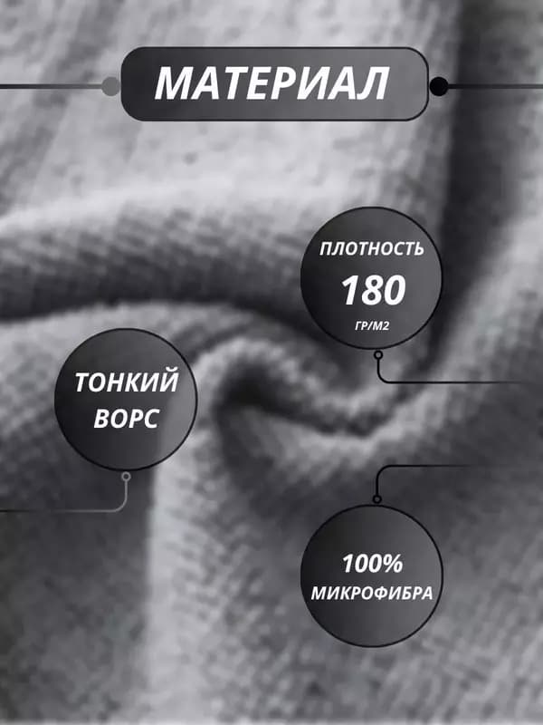 Универсальные салфетки из микрофибры для уборки (20 шт.) — 6
