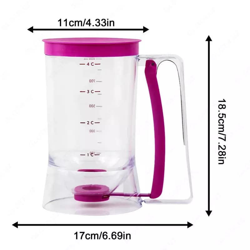 Многофункциональный диспенсер Batter Dispenser для жидкого теста (900 мл.) — 3