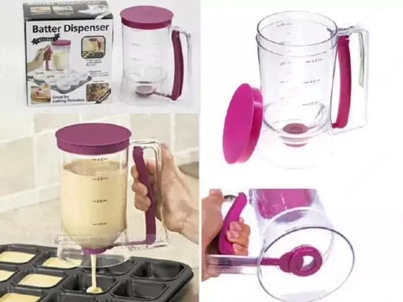 Многофункциональный диспенсер Batter Dispenser для жидкого теста (900 мл.) — 4