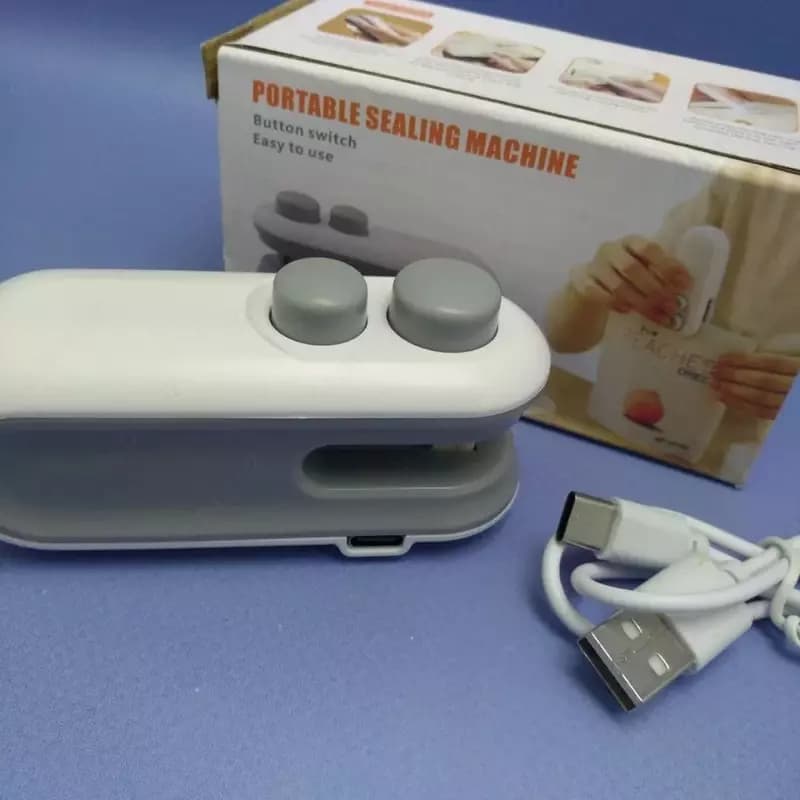 Запайщик пакетов ручной с ножом Sealing machine 2 в 1. — 6