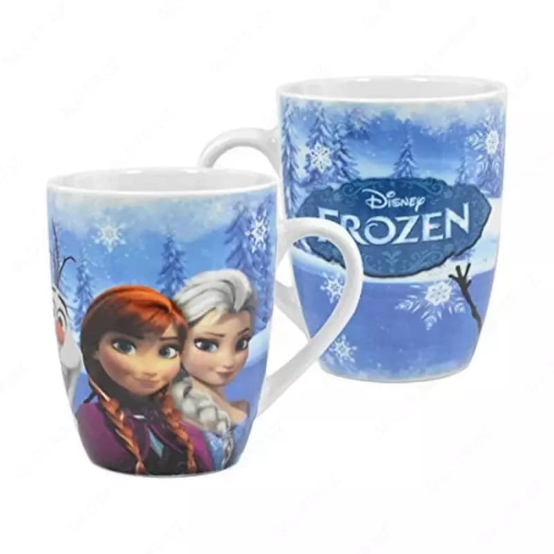 Кружка - чашка с дизайном Frozen в подарочной коробке — 3