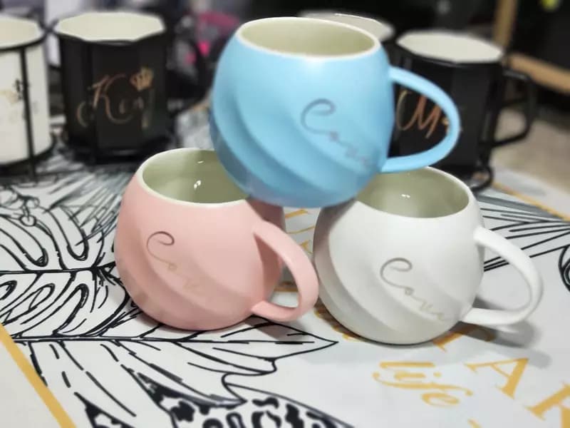 Керамическая кружка для кофе. — 1