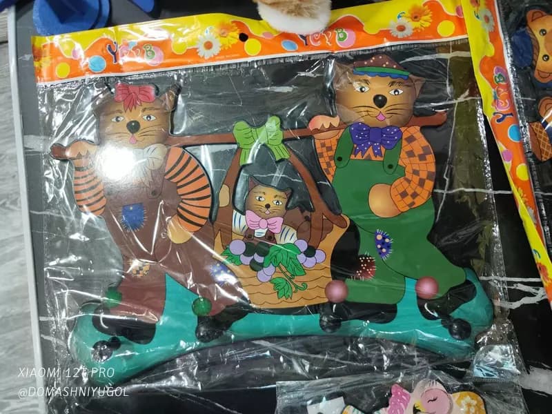 Универсальные настенные крючки в виде смайлика (6 шт.) — 3
