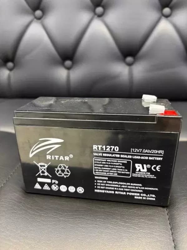 Аккумуляторная батарея Ritar RT1270 (12V, 7.0Ah) — 2