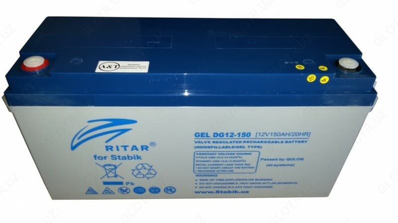 Гелевые Аккумуляторы Ritar «DG 12V 150AH» — 1