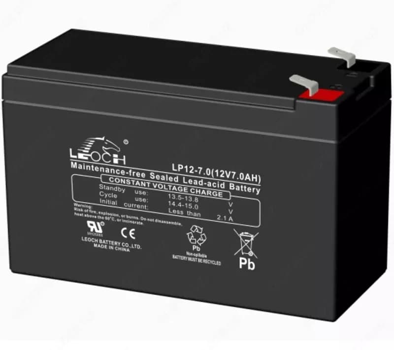 Аккумуляторная Батарея Leoch LP12-7.0 (12V/7Ah) — 1
