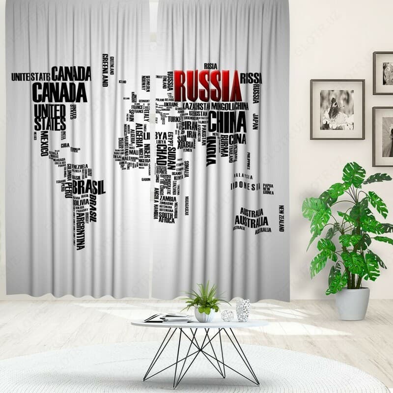 Фотошторы с принтом Willmoda — 7